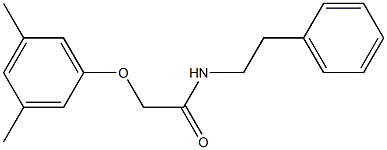 2-(3,5-dimethylphenoxy)-N-phenethylacetamide