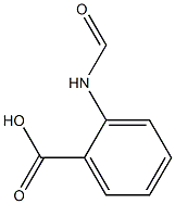 2-(formylamino)benzoic acid 结构式