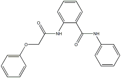 2-[(2-phenoxyacetyl)amino]-N-phenylbenzamide