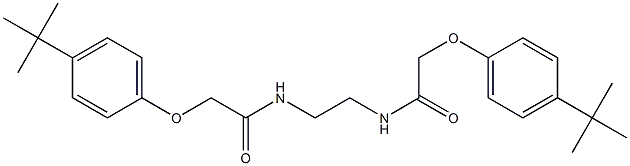 2-[4-(tert-butyl)phenoxy]-N-[2-({2-[4-(tert-butyl)phenoxy]acetyl}amino)ethyl]acetamide|