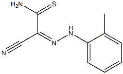 2-cyano-2-[(Z)-2-(2-methylphenyl)hydrazono]ethanethioamide