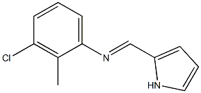 N-(3-chloro-2-methylphenyl)-N-[(E)-1H-pyrrol-2-ylmethylidene]amine