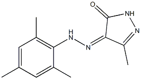 3-methyl-1H-pyrazole-4,5-dione 4-(N-mesitylhydrazone)