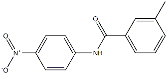3-methyl-N-(4-nitrophenyl)benzamide Struktur