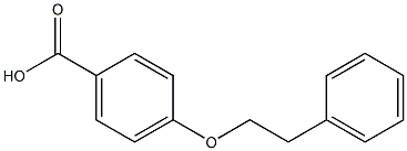 4-(phenethyloxy)benzoic acid,,结构式