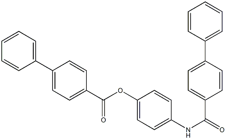 4-[([1,1'-biphenyl]-4-ylcarbonyl)amino]phenyl [1,1'-biphenyl]-4-carboxylate