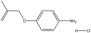 4-[(2-methyl-2-propenyl)oxy]aniline hydrochloride