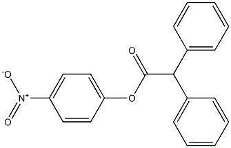 4-nitrophenyl 2,2-diphenylacetate 结构式