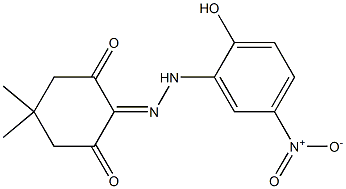 5,5-dimethyl-1,2,3-cyclohexanetrione 2-[N-(2-hydroxy-5-nitrophenyl)hydrazone]