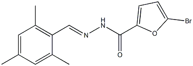  5-bromo-N'-[(E)-mesitylmethylidene]-2-furohydrazide