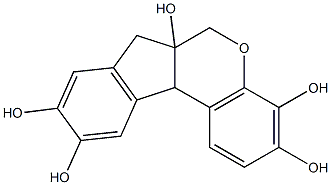7,11b-dihydroindeno[2,1-c]chromene-3,4,6a,9,10(6H)-pentol