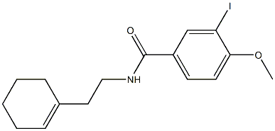 N-[2-(1-cyclohexen-1-yl)ethyl]-3-iodo-4-methoxybenzamide