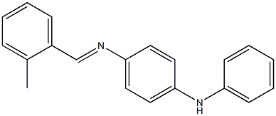  N-(4-anilinophenyl)-N-[(E)-(2-methylphenyl)methylidene]amine