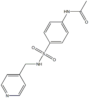  N-(4-{[(4-pyridinylmethyl)amino]sulfonyl}phenyl)acetamide