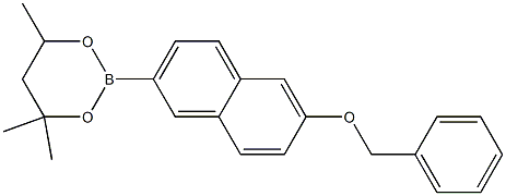 2-(6-Benzyloxynaphthalen-2-yl)-4,4,6-trimethyl-1,3,2-dioxaborinane