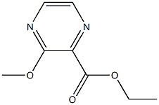ethyl 3-methoxypyrazine-2-carboxylate 化学構造式