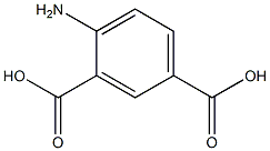 4-氨基苯-1,3-二甲酸, , 结构式