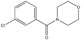 4-(3-Chlorobenzoyl)morpholine ,98% Struktur