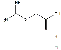 {[amino(imino)methyl]thio}acetic acid hydrochloride Structure