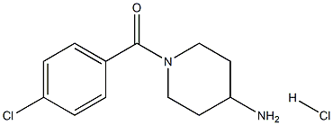 1-(4-chlorobenzoyl)piperidin-4-amine hydrochloride