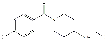  1-(4-chlorobenzoyl)piperidin-4-amine hydrochloride