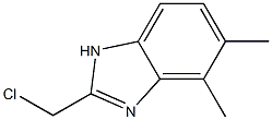 2-(chloromethyl)-4,5-dimethyl-1H-benzimidazole