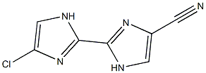 4'-Chloro-2,2'-bi[1H-imidazole]-4-carbonitrile|