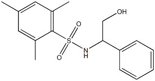 2-Phenyl-2-[(2,4,6-trimethylphenylsulfonyl)amino]ethanol Structure