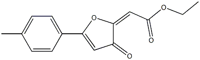 2-Ethoxycarbonylmethylene-5-(4-methylphenyl)furan-3(2H)-one