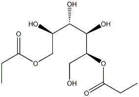 L-Glucitol 1,5-dipropionate Structure