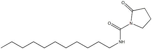 1-(Undecylcarbamoyl)-2-pyrrolidone,,结构式