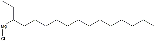 (1-エチルテトラデシル)マグネシウムクロリド 化学構造式