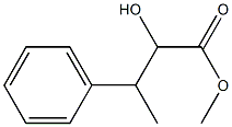 3-Phenyl-2-hydroxybutyric acid methyl ester Structure