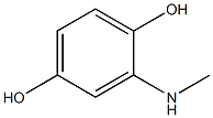 2-(Methylamino)-1,4-benzenediol,,结构式