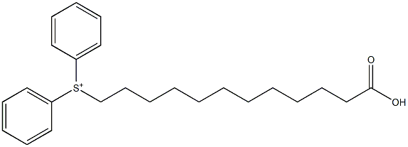 Diphenyl(11-carboxyundecyl)sulfonium