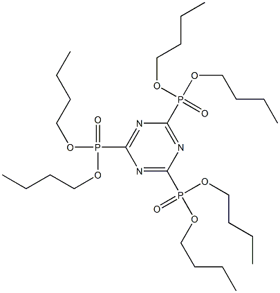 2,4,6-Tri(dibutoxyphosphinyl)-1,3,5-triazine
