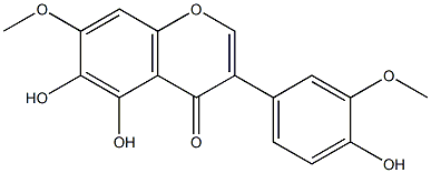 4',5,6-Trihydroxy-3',7-dimethoxyisoflavone|