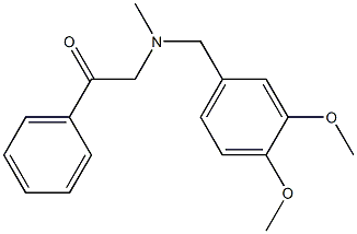 1-[(3,4-Dimethoxybenzyl)(methyl)amino]-2-phenylethanone