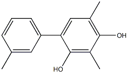  2,6-Dimethyl-4-(3-methylphenyl)benzene-1,3-diol