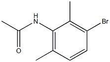 N-(2,6-Dimethyl-3-bromophenyl)acetamide Structure