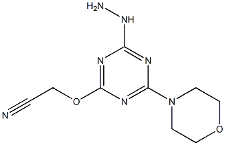 2-Cyanomethoxy-4-hydrazino-6-morpholino-1,3,5-triazine