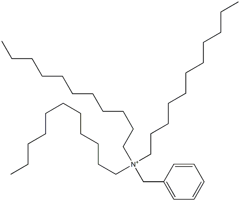 Triundecylbenzylaminium