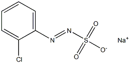 o-Chlorobenzenediazosulfonic acid sodium salt