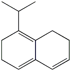 1,2,6,7-Tetrahydro-8-isopropylnaphthalene Structure