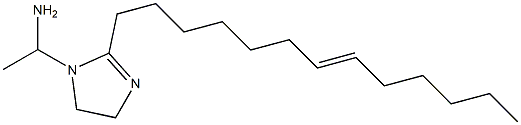 1-(1-アミノエチル)-2-(7-トリデセニル)-2-イミダゾリン 化学構造式