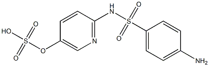 Sulfuric acid hydrogen 2-[(4-aminophenylsulfonyl)amino]pyridin-5-yl ester|