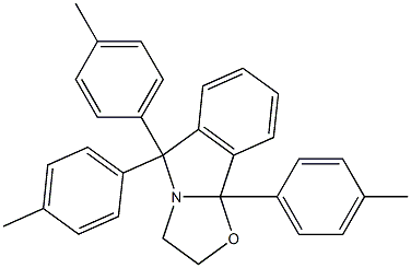  2,3,5,9b-Tetrahydro-5,5,9b-tris(4-methylphenyl)oxazolo[2,3-a]isoindole