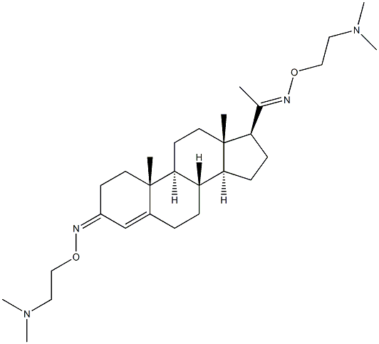 (3Z,20E)-Progesterone bis[O-[2-(dimethylamino)ethyl]oxime]