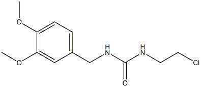  1-(2-Chloroethyl)-3-(3,4-dimethoxybenzyl)urea