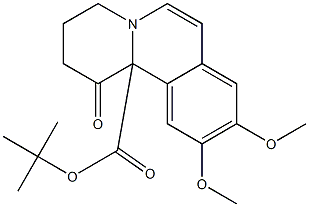 3,4-Dihydro-9,10-dimethoxy-1-oxo-2H-benzo[a]quinolizine-11b(1H)-carboxylic acid tert-butyl ester